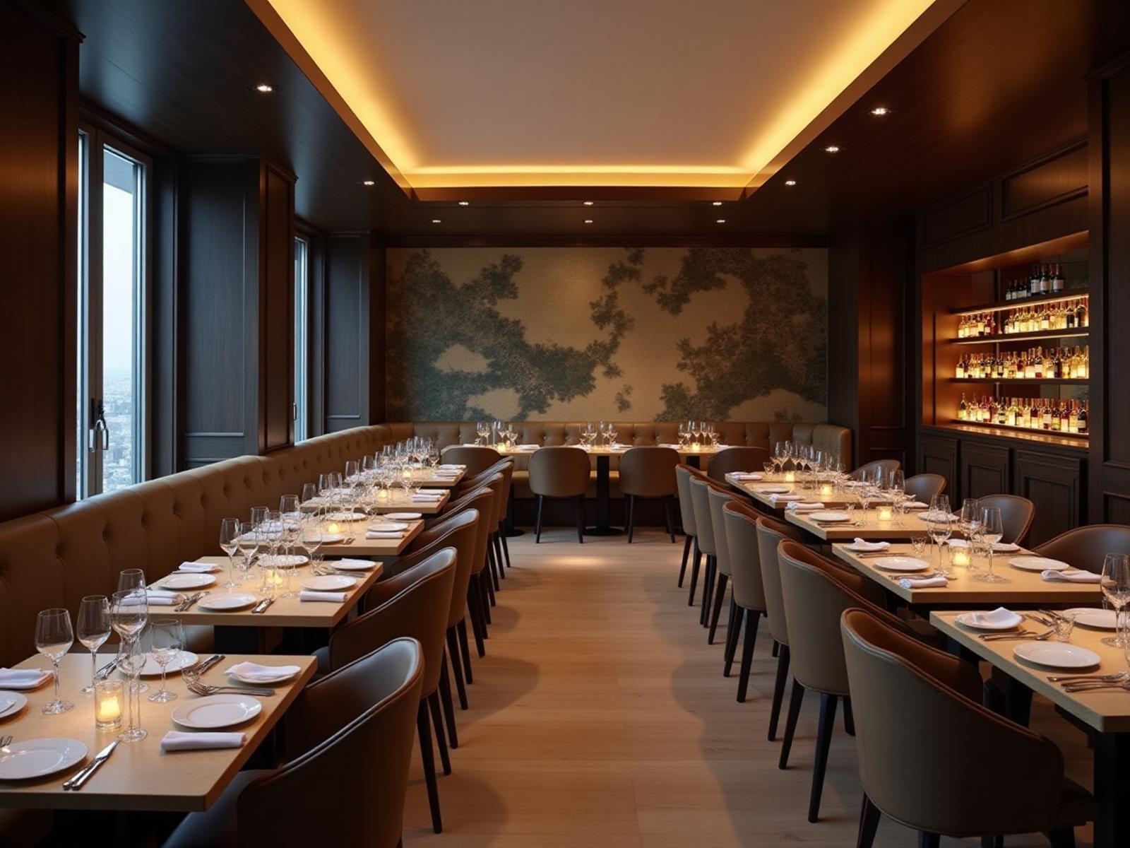 Fine dining restaurant